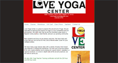 Desktop Screenshot of loveyogacenter.com